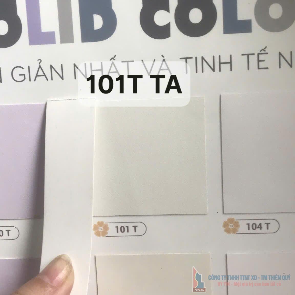 Chỉ nhựa PVC mã màu 101T TA