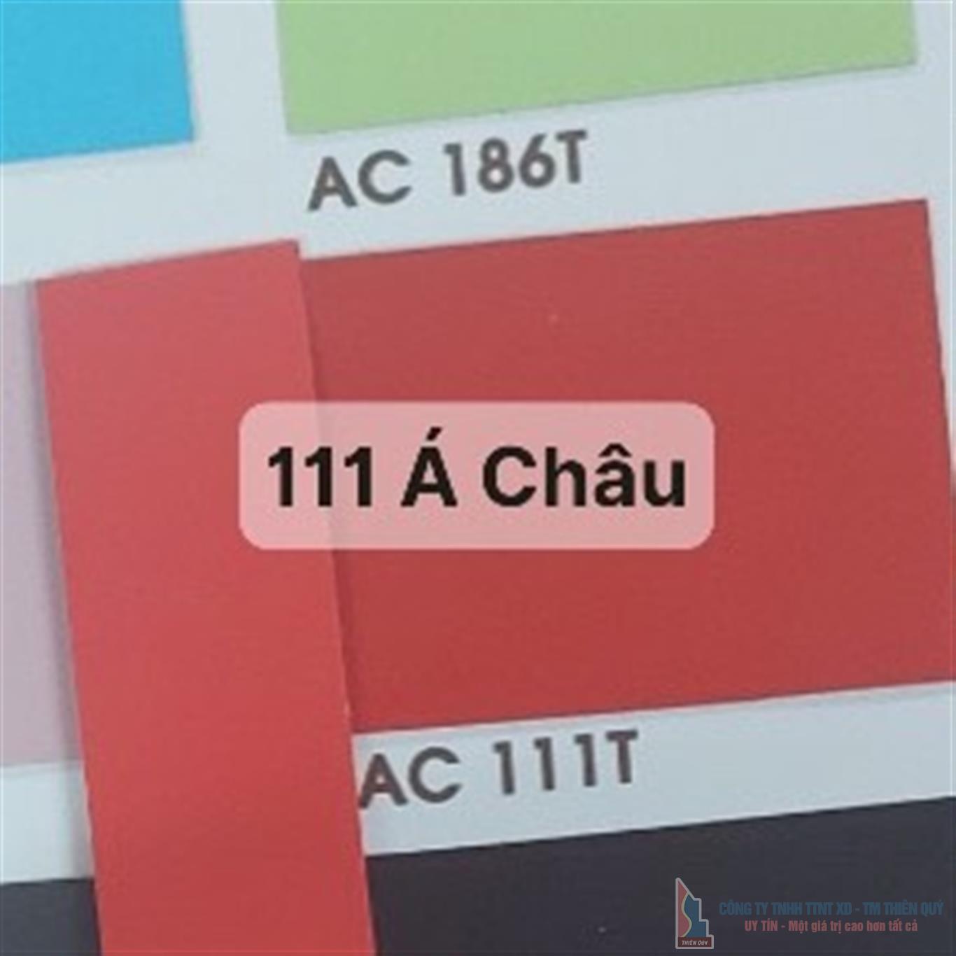 Chỉ nhựa PVC mã màu 111 Á Châu