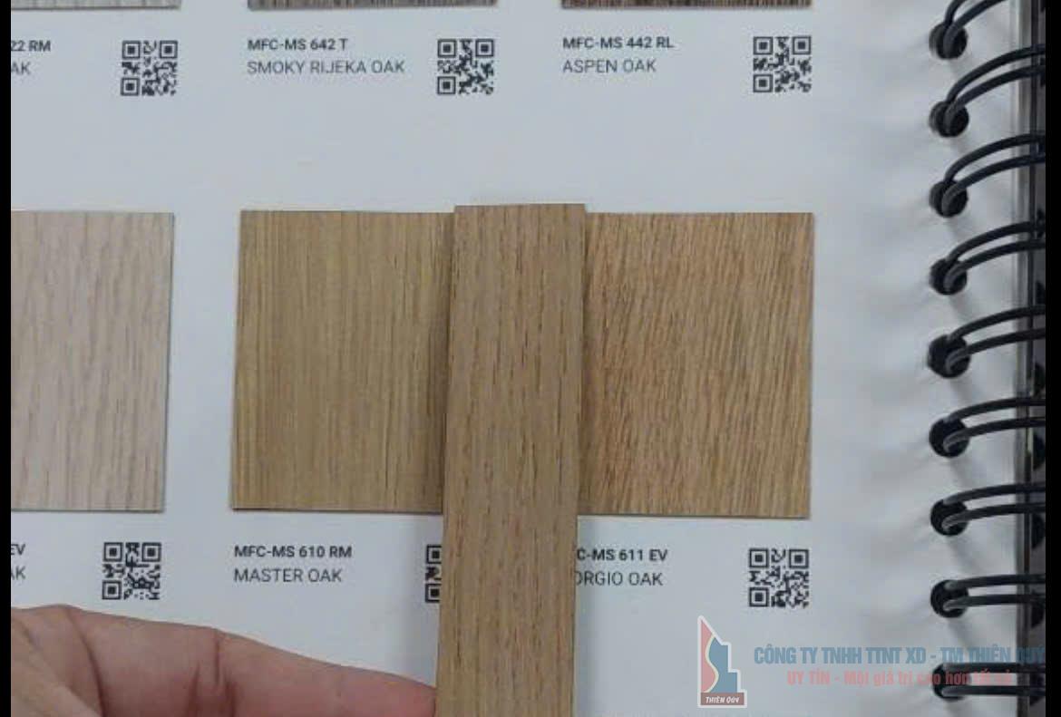 Chỉ nhựa PVC mã màu 611AC